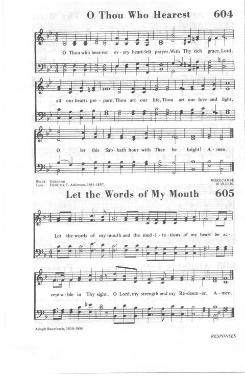 African Methodist Episcopal Church Hymnal page 674