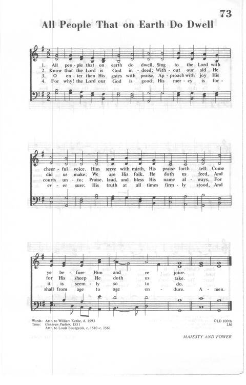African Methodist Episcopal Church Hymnal page 75