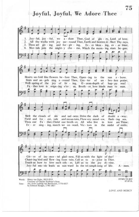 African Methodist Episcopal Church Hymnal page 77