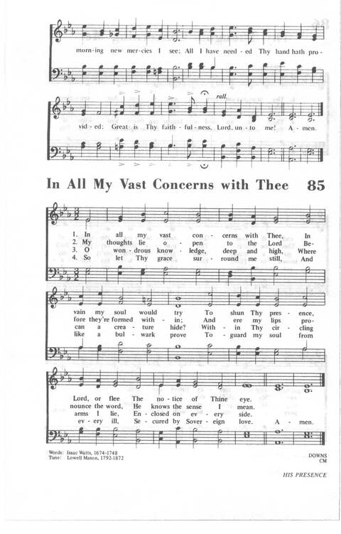 African Methodist Episcopal Church Hymnal page 87