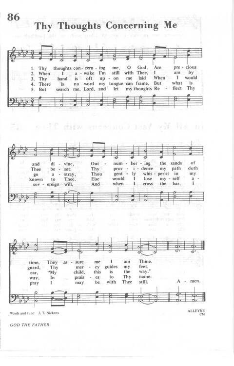African Methodist Episcopal Church Hymnal page 88