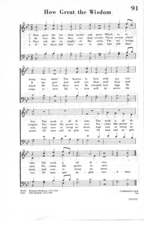African Methodist Episcopal Church Hymnal page 93