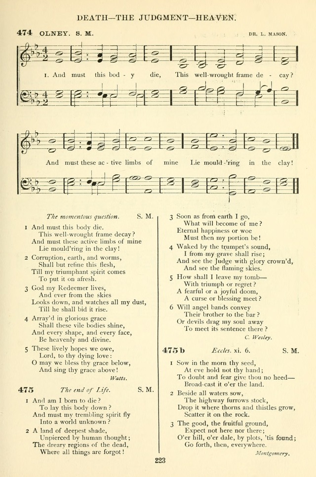 African Methodist Episcopal hymn and tune book: adapted to the doctrine and usages of the church. page 252