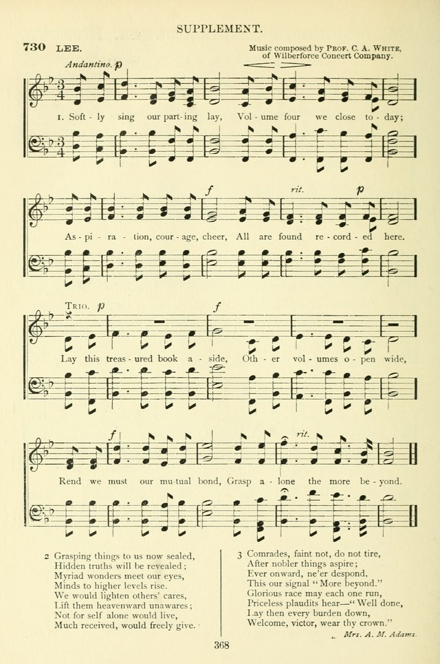 African Methodist Episcopal hymn and tune book: adapted to the doctrine and usages of the church. page 397