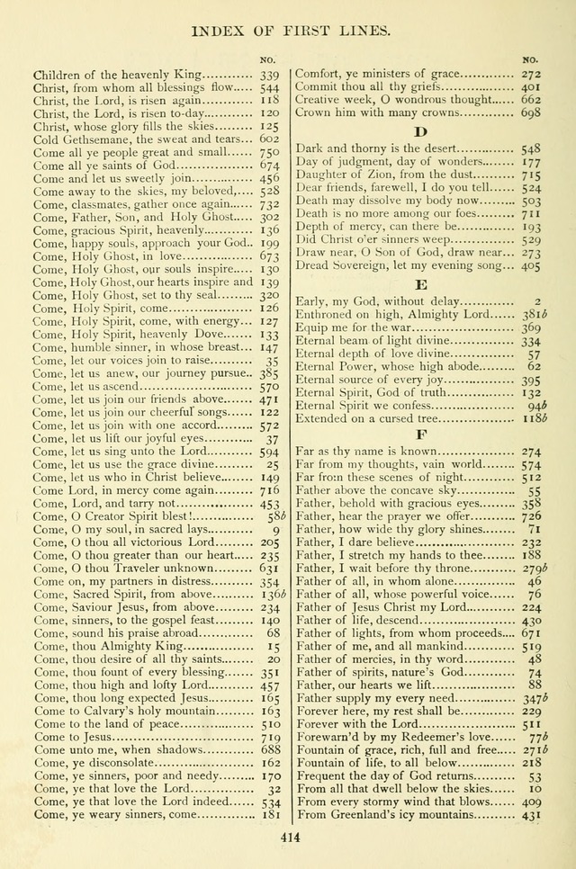 African Methodist Episcopal hymn and tune book: adapted to the doctrine and usages of the church. page 443