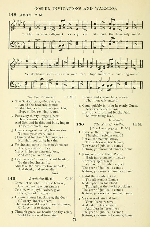 African Methodist Episcopal hymn and tune book: adapted to the doctrine and usages of the church. page 99