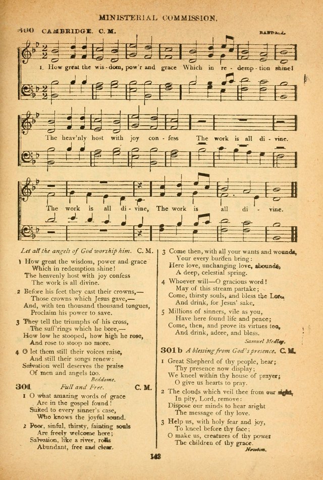 The African Methodist Episcopal Hymn and Tune Book: adapted to the doctrines and usages of the church (6th ed.) page 143