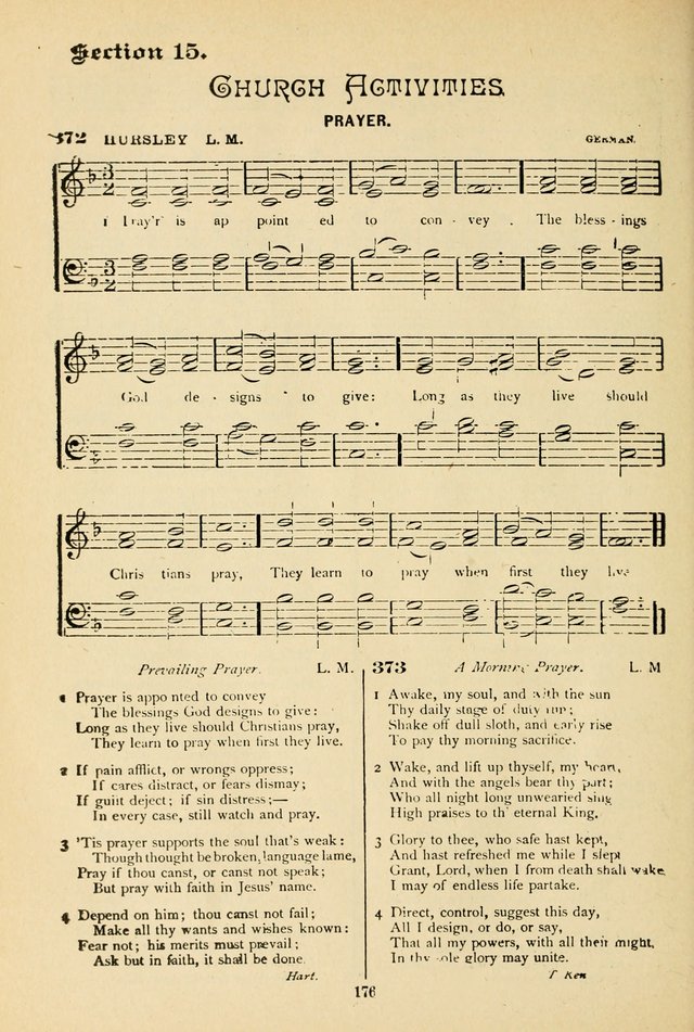 The African Methodist Episcopal Hymn and Tune Book: adapted to the doctrines and usages of the church (6th ed.) page 176