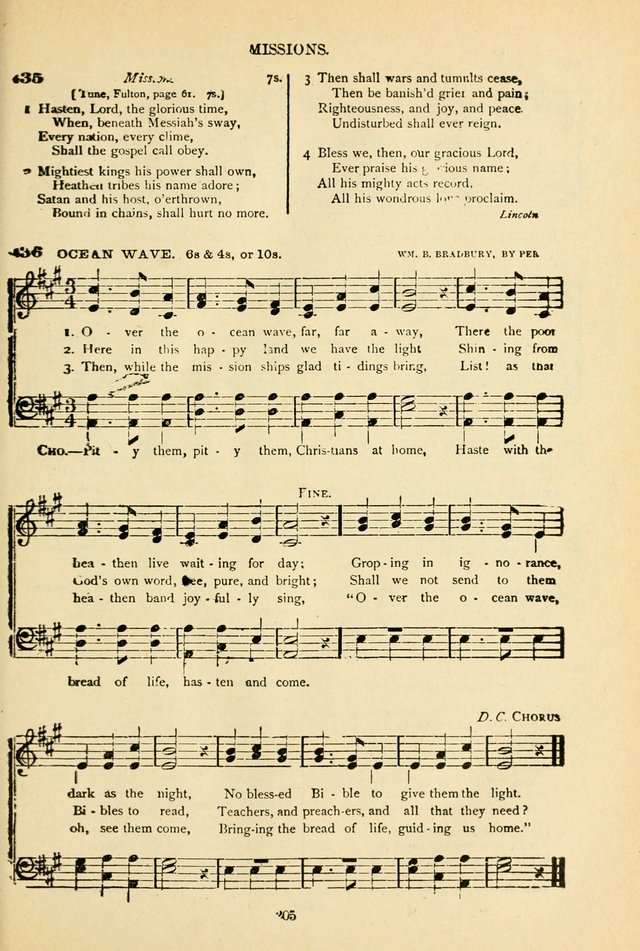 The African Methodist Episcopal Hymn and Tune Book: adapted to the doctrines and usages of the church (6th ed.) page 205