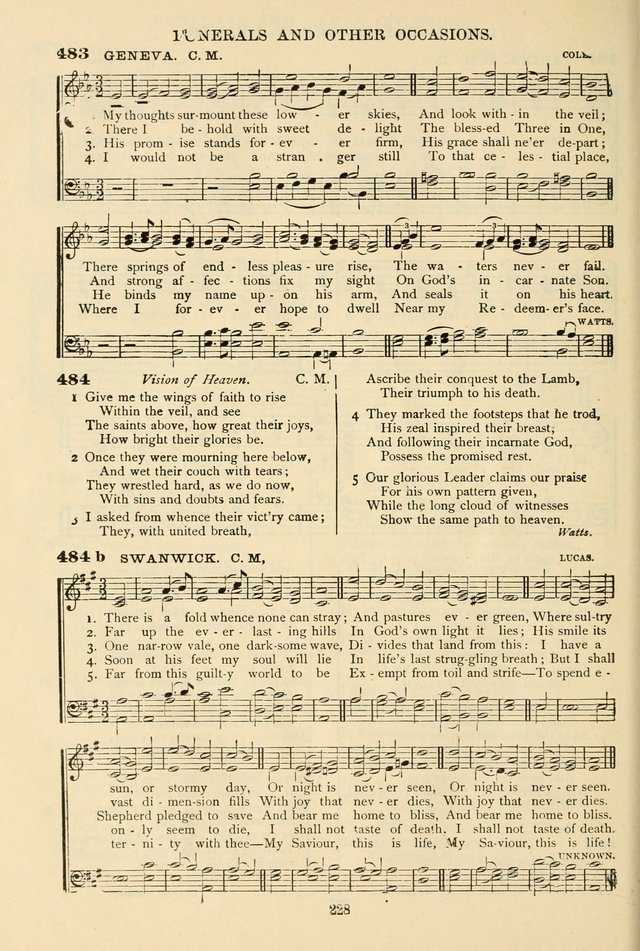The African Methodist Episcopal Hymn and Tune Book: adapted to the doctrines and usages of the church (6th ed.) page 228