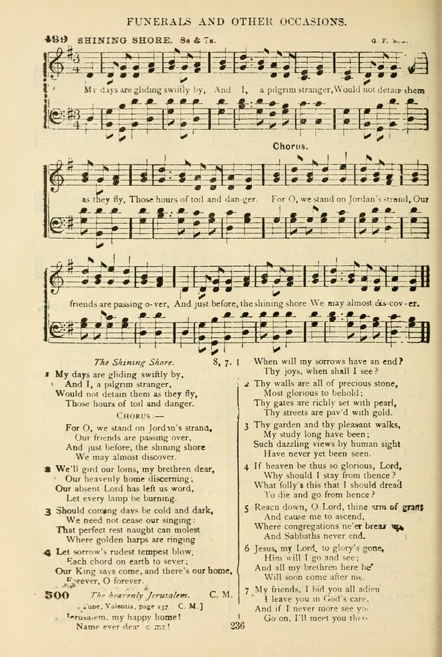 The African Methodist Episcopal Hymn and Tune Book: adapted to the doctrines and usages of the church (6th ed.) page 236