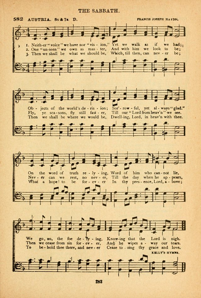 The African Methodist Episcopal Hymn and Tune Book: adapted to the doctrines and usages of the church (6th ed.) page 283