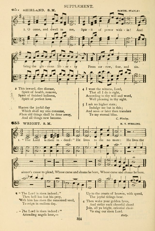 The African Methodist Episcopal Hymn and Tune Book: adapted to the doctrines and usages of the church (6th ed.) page 324