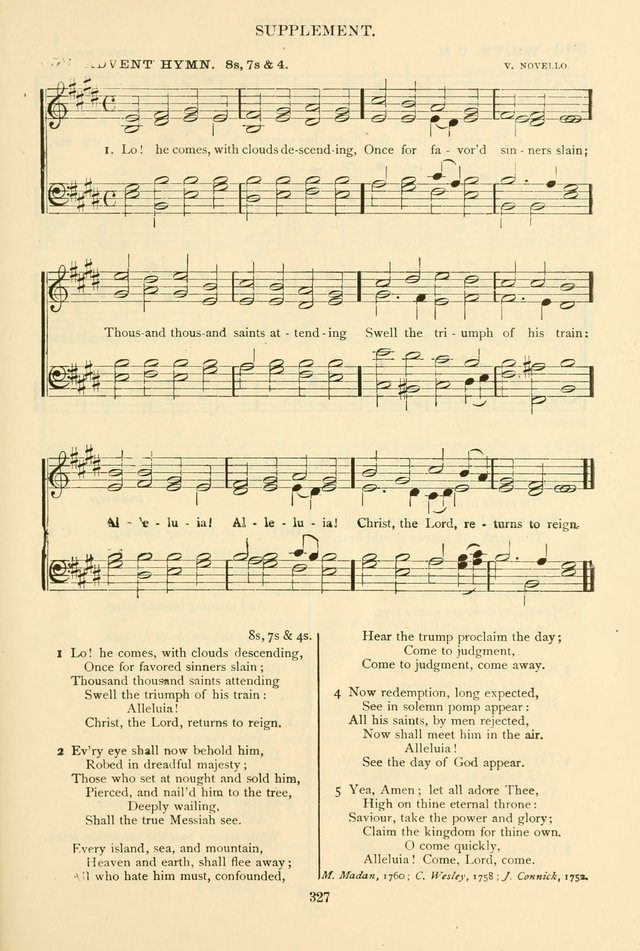 The African Methodist Episcopal Hymn and Tune Book: adapted to the doctrines and usages of the church (6th ed.) page 327
