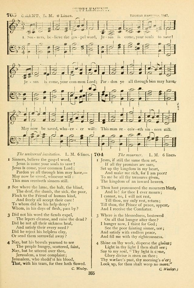 The African Methodist Episcopal Hymn and Tune Book: adapted to the doctrines and usages of the church (6th ed.) page 355