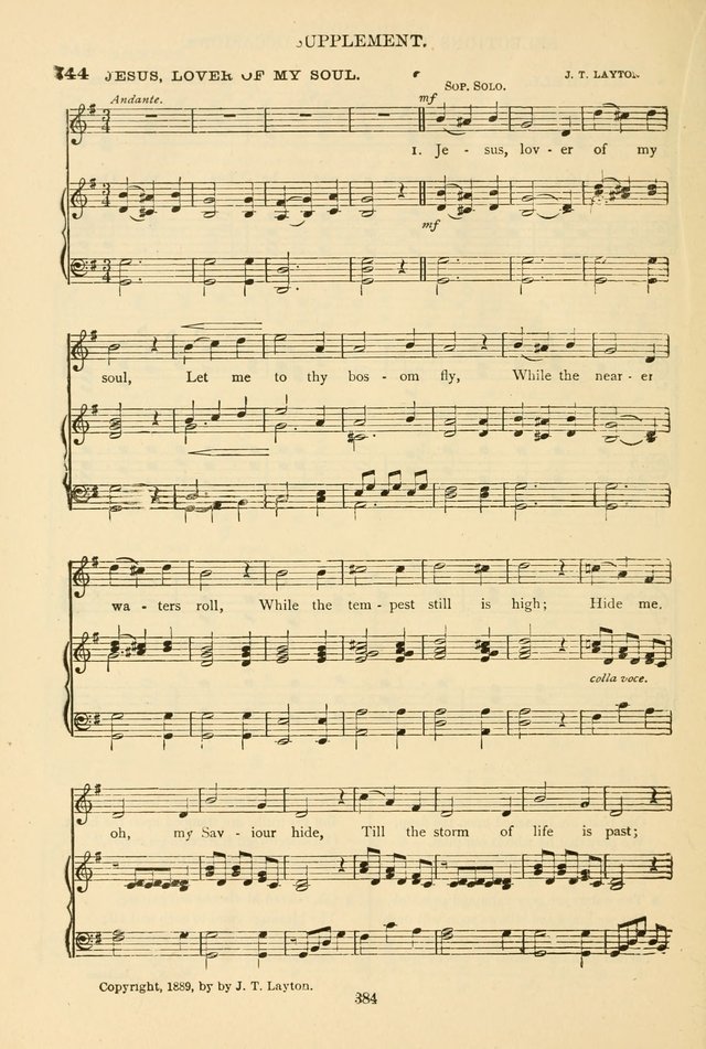 The African Methodist Episcopal Hymn and Tune Book: adapted to the doctrines and usages of the church (6th ed.) page 384