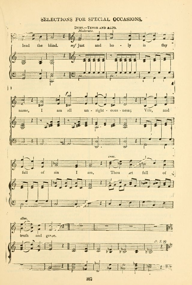 The African Methodist Episcopal Hymn and Tune Book: adapted to the doctrines and usages of the church (6th ed.) page 387