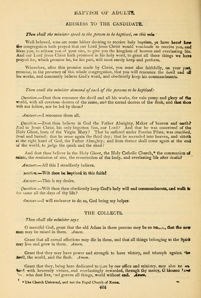 The African Methodist Episcopal Hymn and Tune Book: adapted to the doctrines and usages of the church (6th ed.) page 404