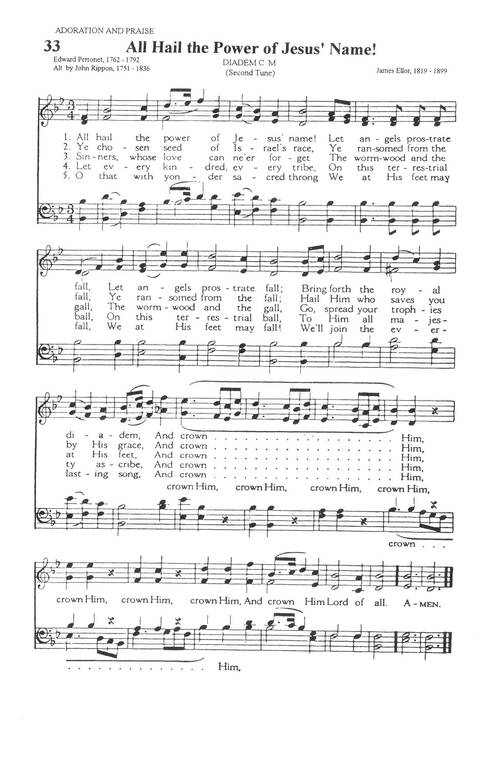 The A.M.E. Zion Hymnal: official hymnal of the African Methodist Episcopal Zion Church page 29