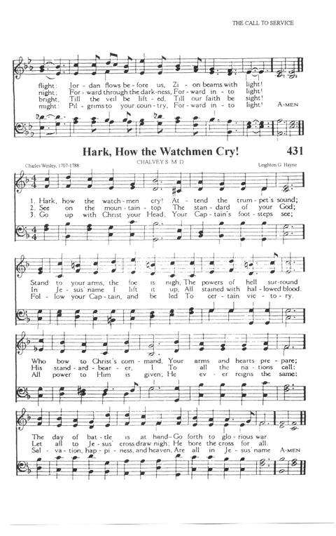 The A.M.E. Zion Hymnal: official hymnal of the African Methodist Episcopal Zion Church page 384