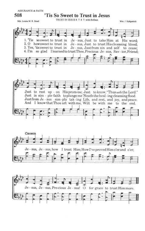 The A.M.E. Zion Hymnal: official hymnal of the African Methodist Episcopal Zion Church page 445