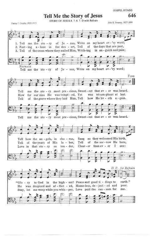The A.M.E. Zion Hymnal: official hymnal of the African Methodist Episcopal Zion Church page 586