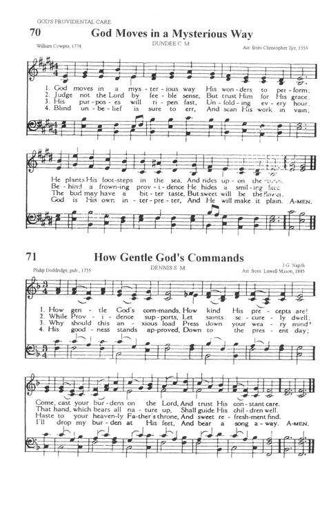 The A.M.E. Zion Hymnal: official hymnal of the African Methodist Episcopal Zion Church page 65
