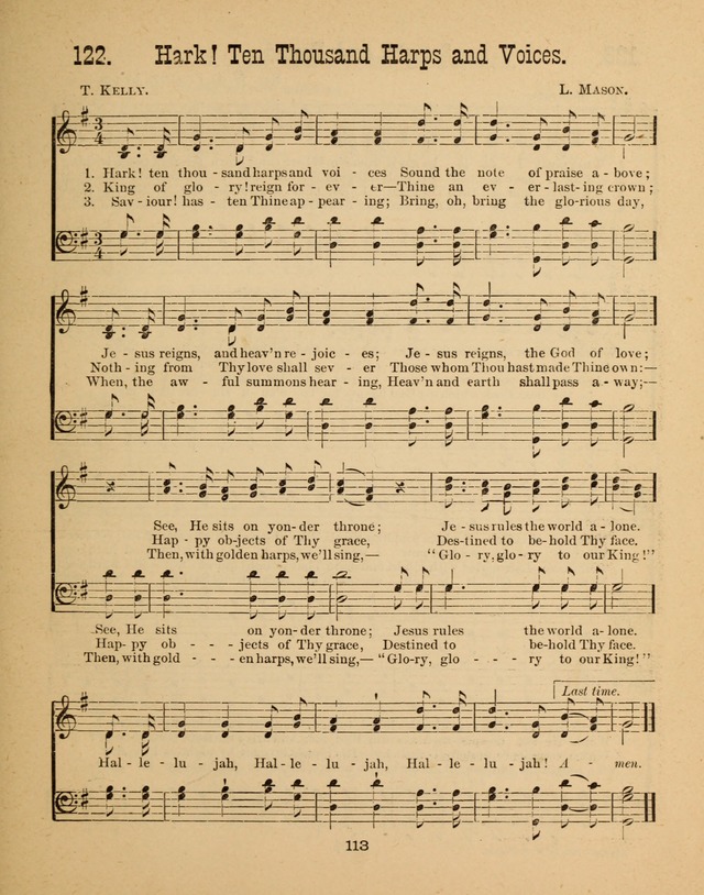 Augsburg Songs for Sunday Schools and other services page 113