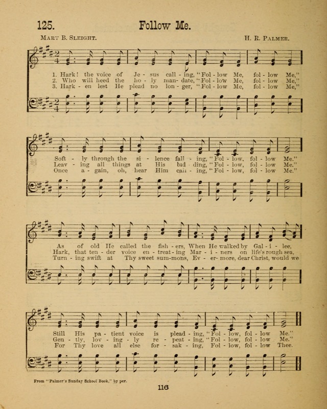 Augsburg Songs for Sunday Schools and other services page 116