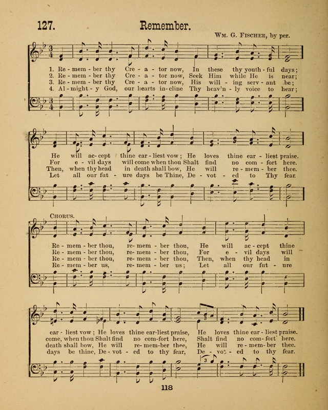 Augsburg Songs for Sunday Schools and other services page 118
