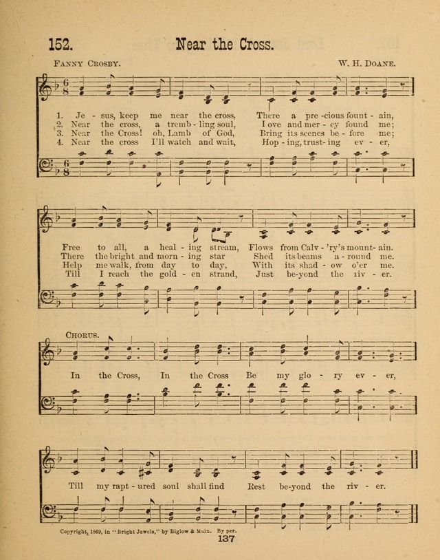 Augsburg Songs for Sunday Schools and other services page 137