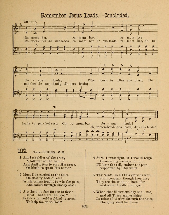 Augsburg Songs for Sunday Schools and other services page 161