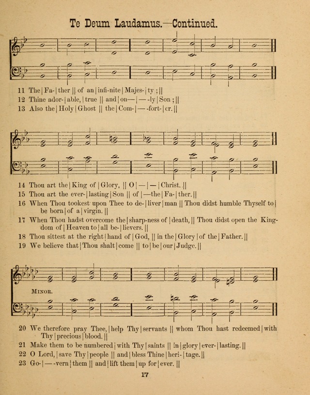 Augsburg Songs for Sunday Schools and other services page 17