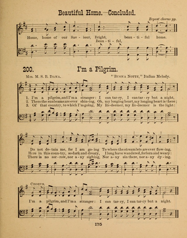 Augsburg Songs for Sunday Schools and other services page 175