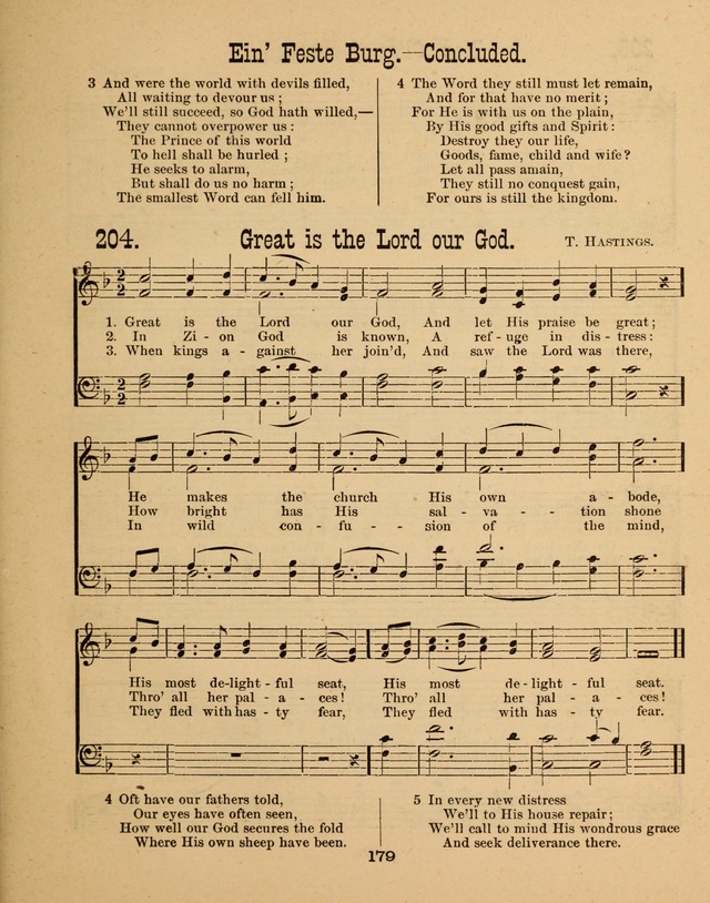 Augsburg Songs for Sunday Schools and other services page 179