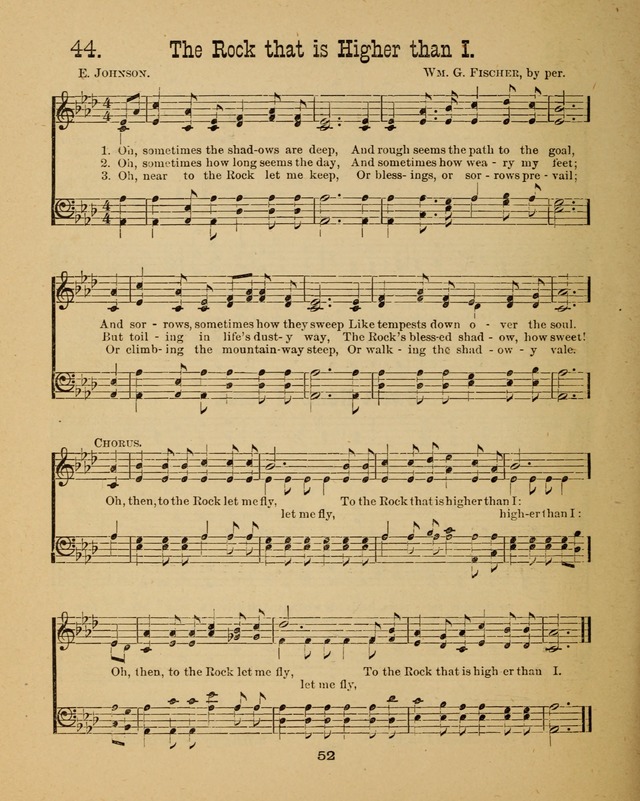 Augsburg Songs for Sunday Schools and other services page 52