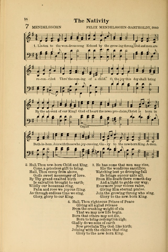 Advent Songs: a revision of old hymns to meet modern needs page 17