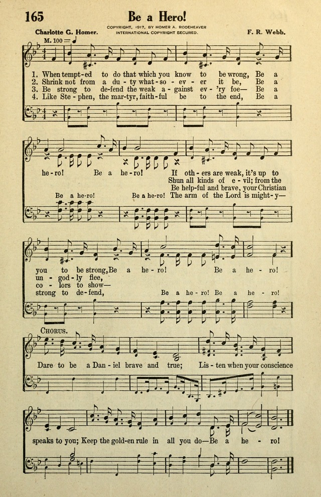 Awakening Songs for the Church, Sunday School and Evangelistic Services page 165