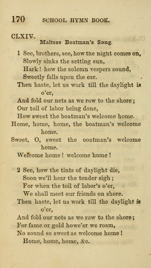 The American School Hymn Book. (New ed.) page 170
