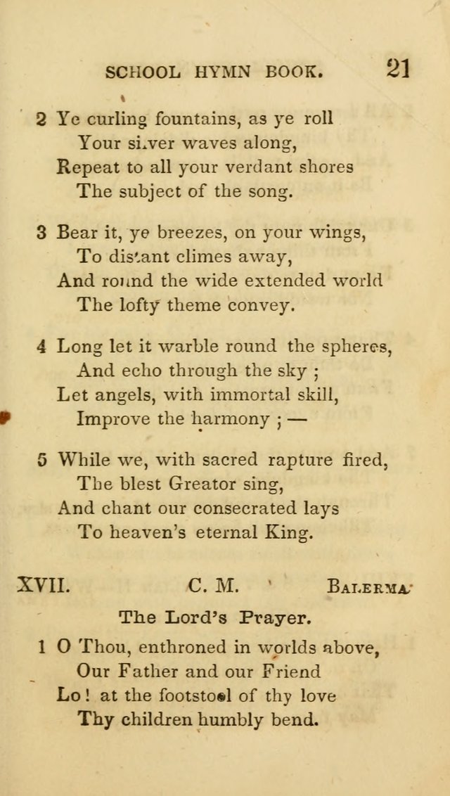The American School Hymn Book. (New ed.) page 21