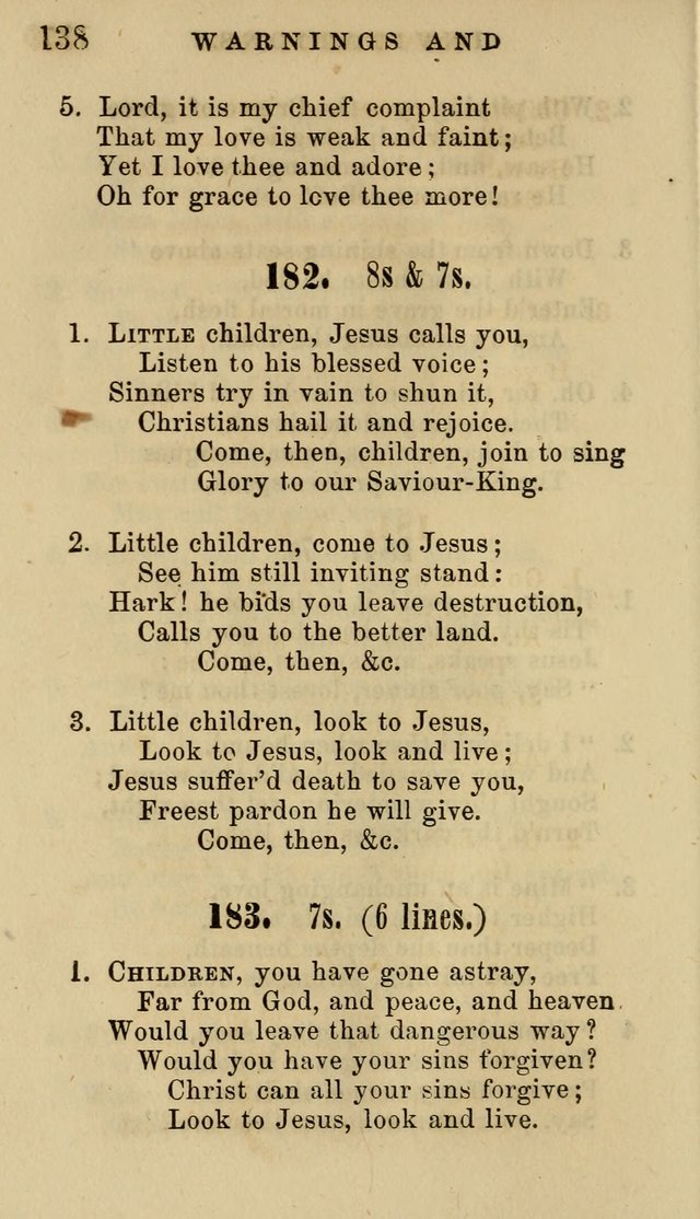 American Sunday School Hymn Book. New ed. page 139