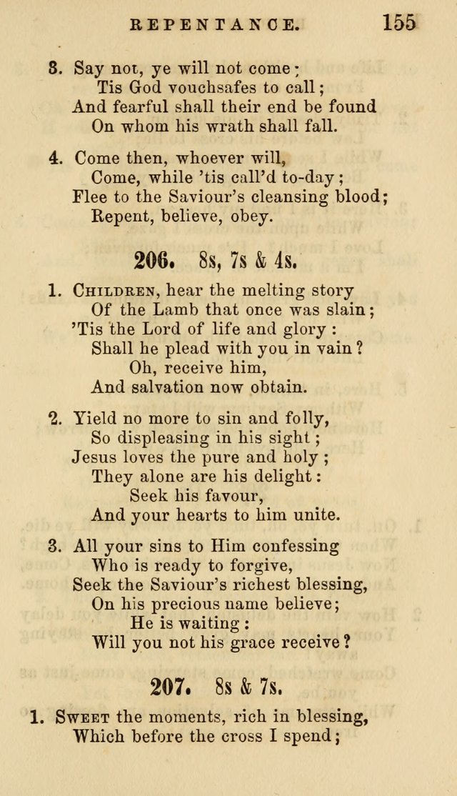 American Sunday School Hymn Book. New ed. page 156