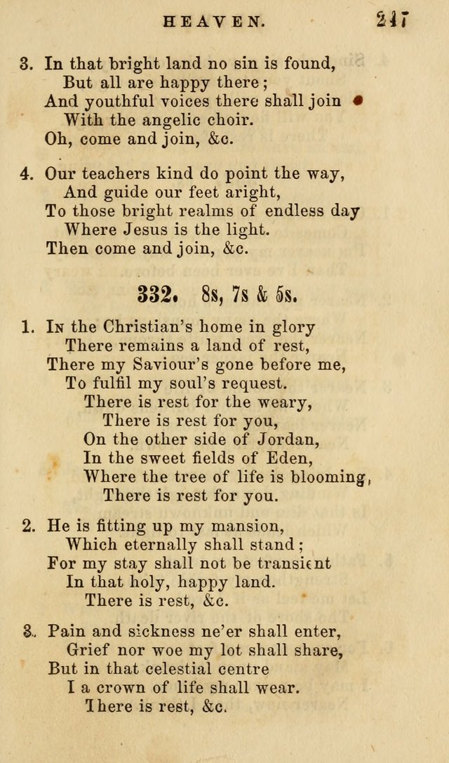 American Sunday School Hymn Book. New ed. page 248