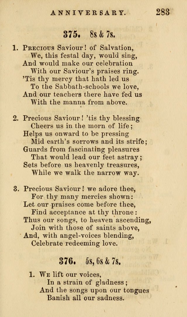 American Sunday School Hymn Book. New ed. page 284