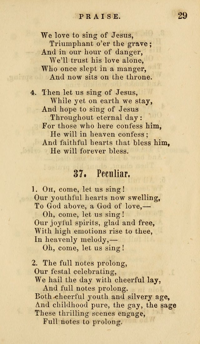American Sunday School Hymn Book. New ed. page 30