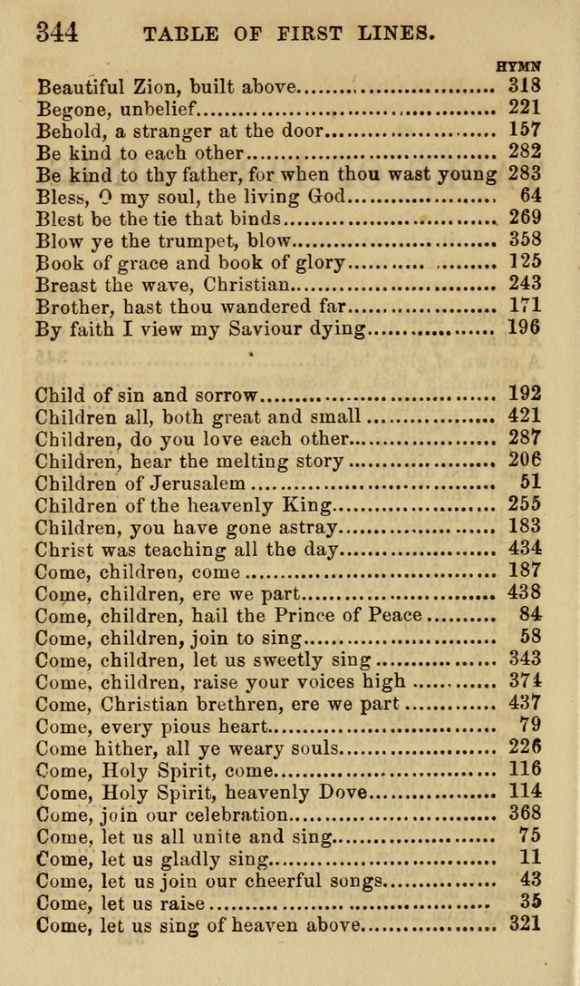 American Sunday School Hymn Book. New ed. page 345