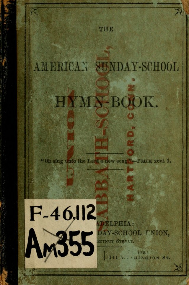 American Sunday School Hymn Book. New ed. page i