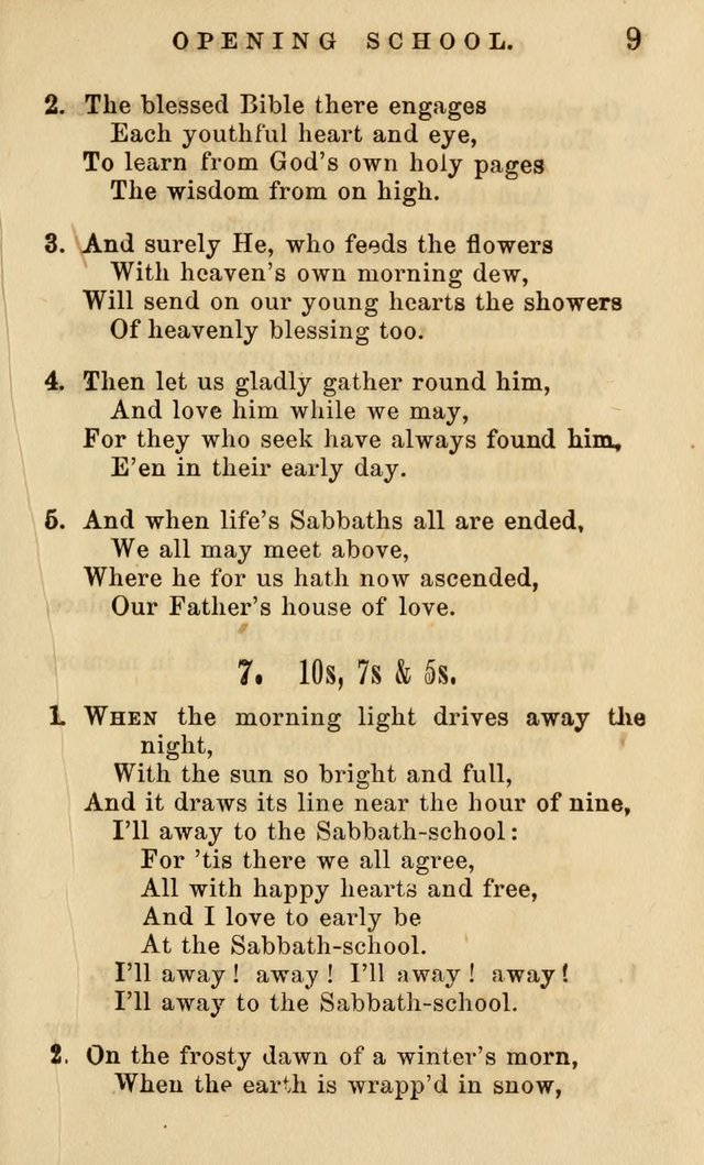 The American Sunday-School Hymn-Book page 10