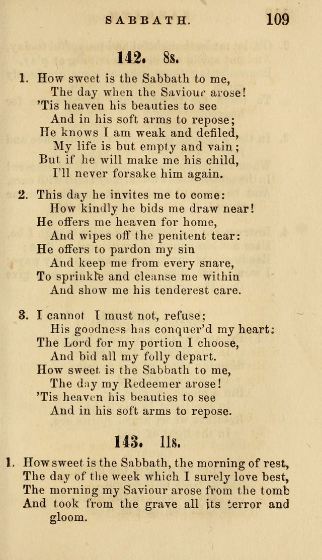 The American Sunday-School Hymn-Book page 110