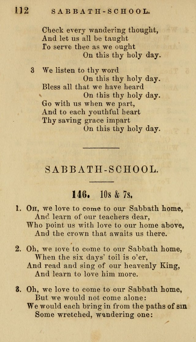 The American Sunday-School Hymn-Book page 113